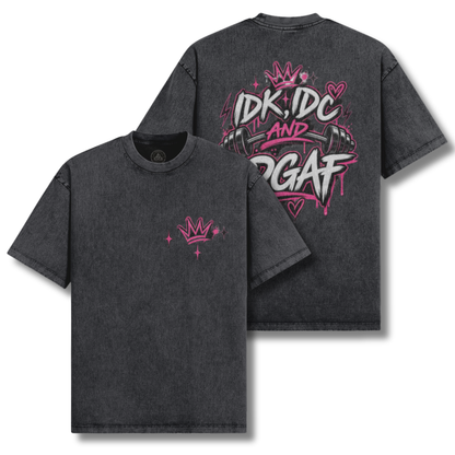 IDK, IDC, IDGAF Pump Cover