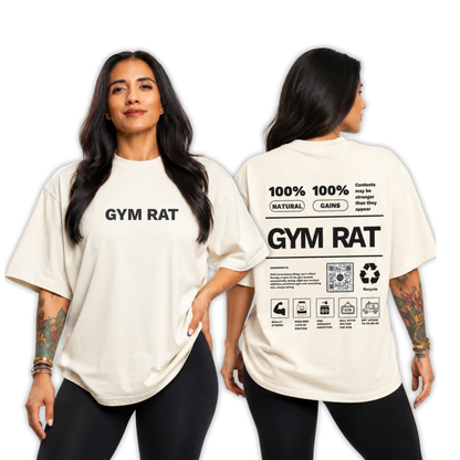 Gym Rat Pump Cover Tee