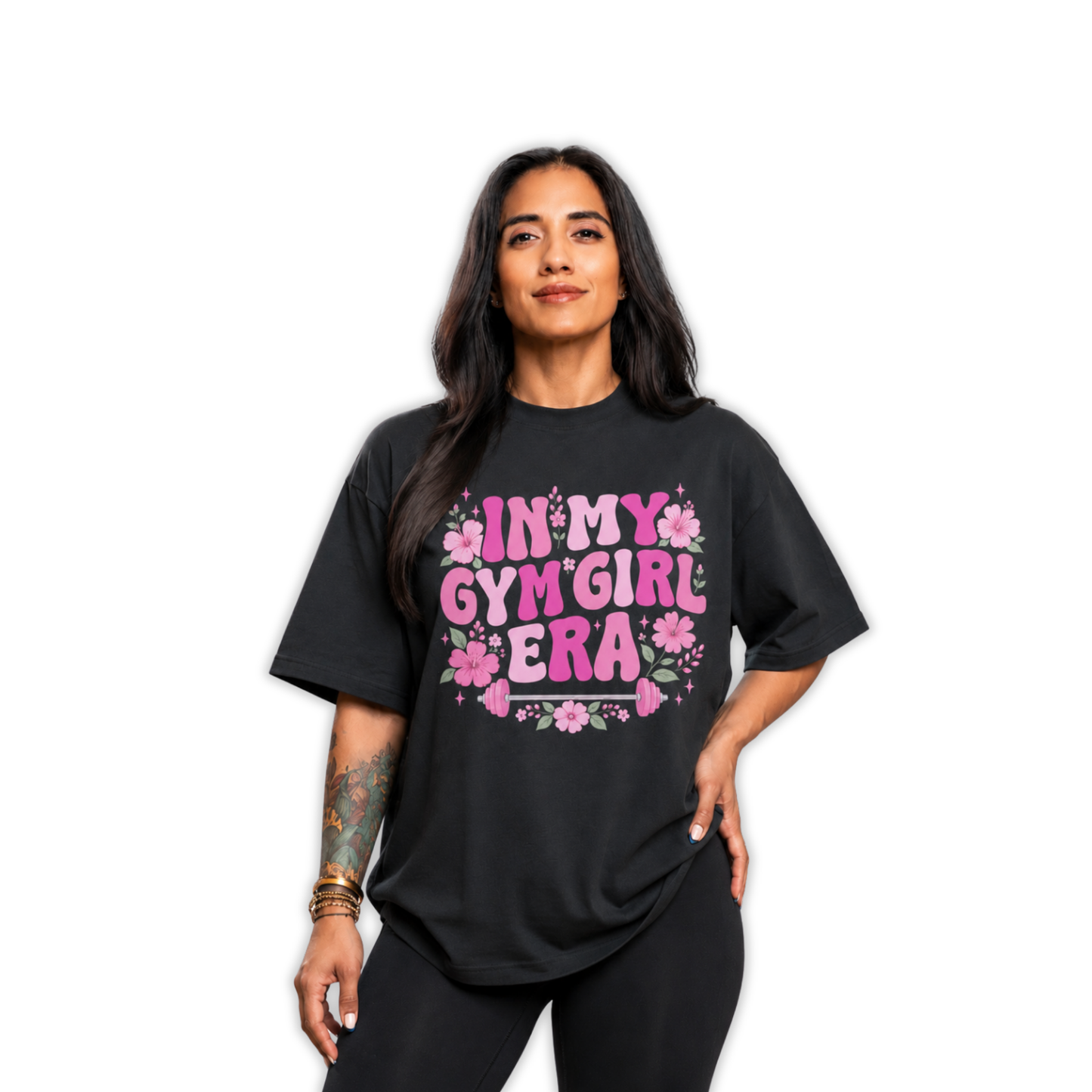 In My Gym Girl Era Pump Cover Tee